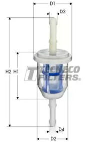 TECNECO FILTERS bn500 -  Топливный фильтр